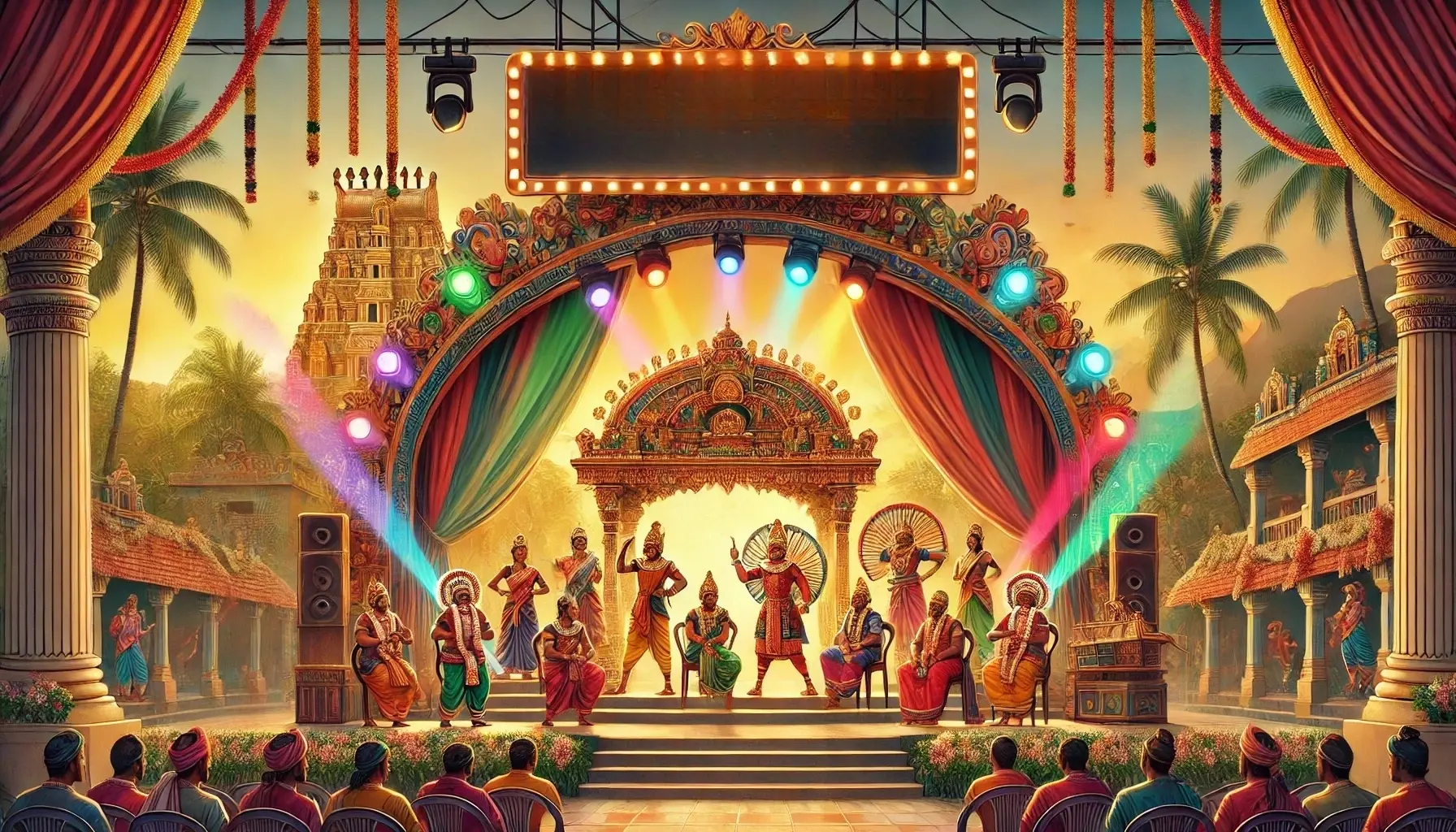 ராஜா தேசிங்கு நாடக மன்றம் - பாரம்பரிய தமிழ் தெருக்கூத்து நிகழ்ச்சி